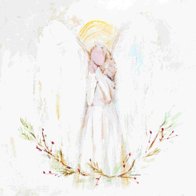 «Ivory Angel» par Mackenzie Kissell - impression sur toile tendue