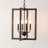 Vincie 4 - Light Bronze Lantern Pendant