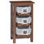 38cm W Solid Wood Bedside Table