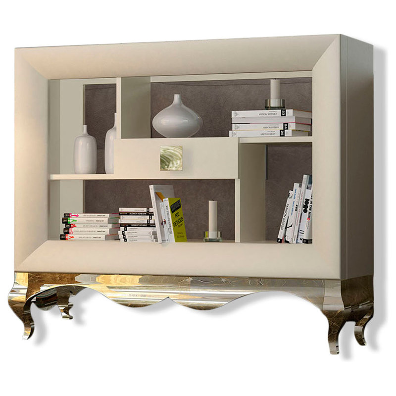 Saphire Storage Bookcase, Gloss