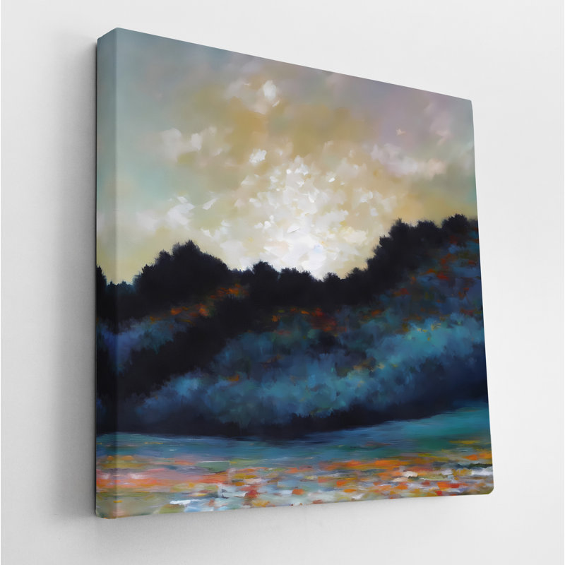 Moonlight Reflections, 24" H x 24" W