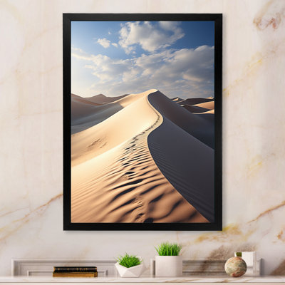 «Égyptian paysage, sables de l'histoire II», reproduction d'art sur toile