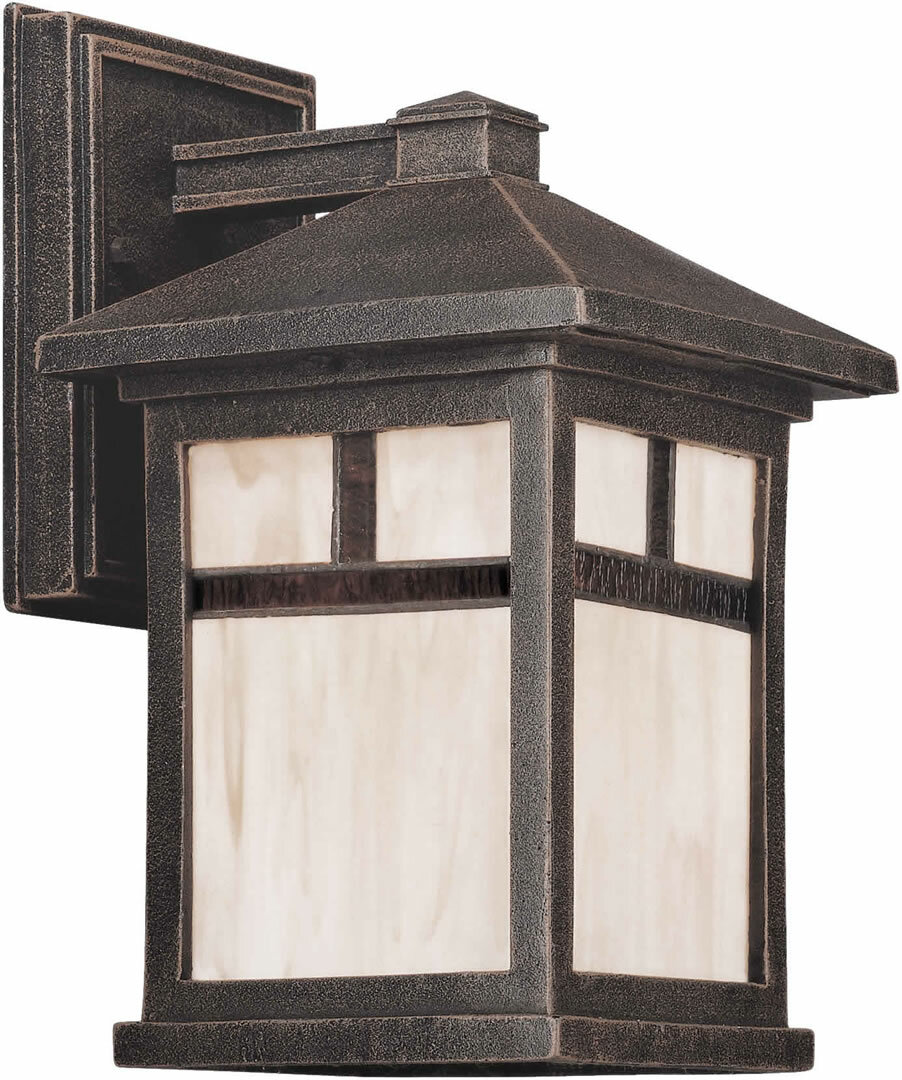 Shaker Style Zinc Finish Electric Lanterns - a Pair