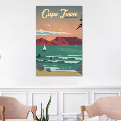 Cape Town - Wrapped Canvas Print