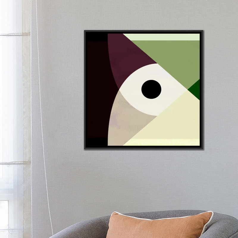 Albree Modern Acrobate II, impression sur toile, H 26 po x l 26 po x P 1,5 po, Pas de tapis, Toile tendue