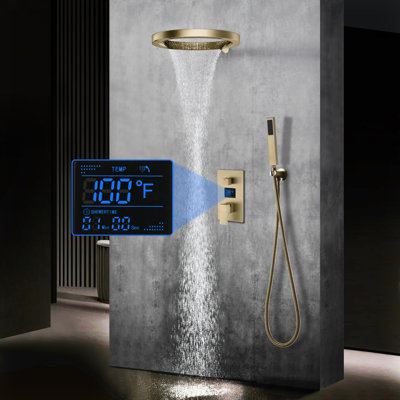 20" Complete Luxury Shower System Rainfall Shower System