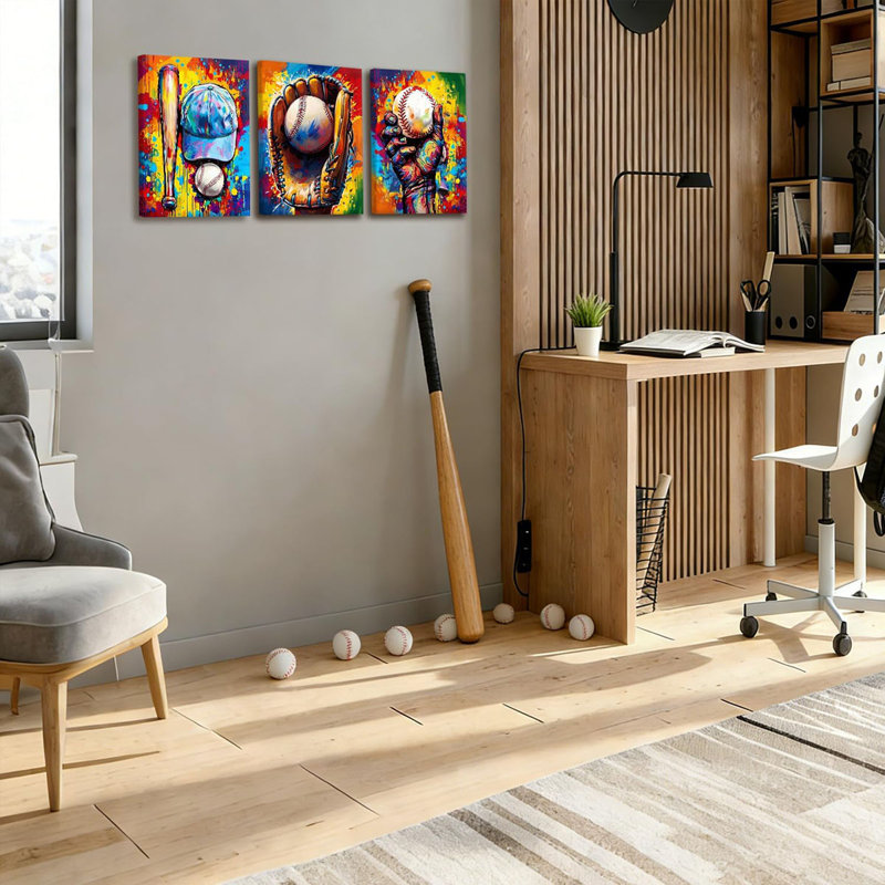 3 Piece Wrapped Canvas Print