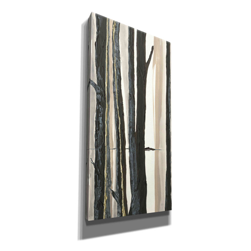 «Through the Trees I» par Chris Paschke, art mural sur toile, H 60 po x l 30 po x P 1,5 po