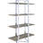 Libby Chrome Finish Bookshelf