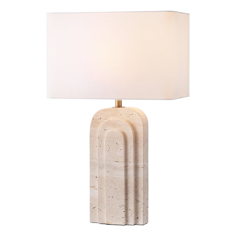 Rodrick Travertine Table Lamp