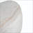 Oval Travertine MGO Side Table