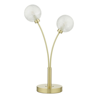 Avari 2 Light Table Lamp Glass