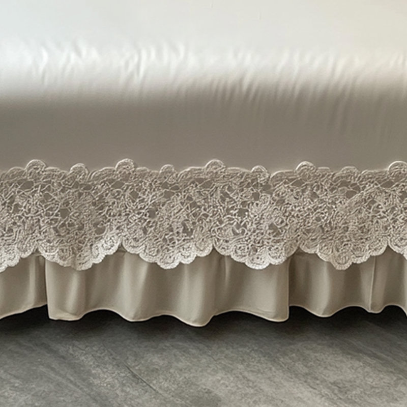 Romantic Bed skirt Minimalist Style