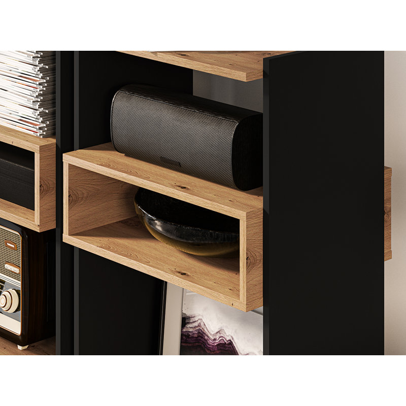 Neera 122cm H Standard Bookcase, 122"H x 55"W x 40"D