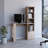 Computer Desk With Bookcase And Cabinet-381794299