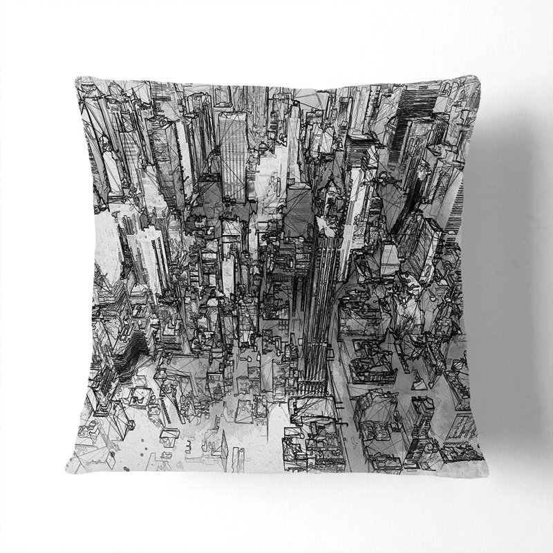 Square Throw Cushion, 55 x 55 cm