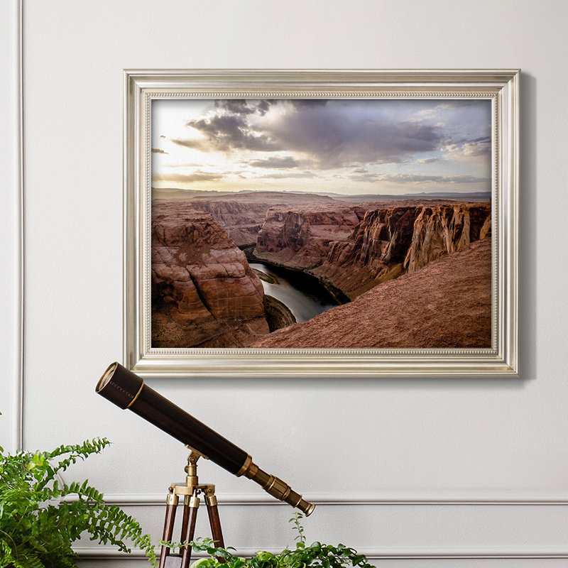 «Mighty Colorado at Sunset», reproduction d'art sur toile, H 23 po x l 32 po x P 2,5 po