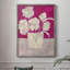 Fuchsia Arrangement I, reproduction encadrée - bois massif-1411273785