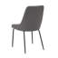 Chaise d'appoint grise Hackler