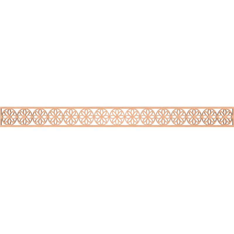Moulure Blume, Aulne, H 4 po x l 46,375 po x P 0,25 po