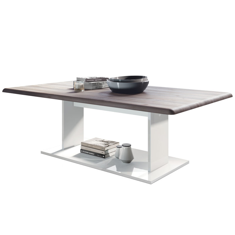 Akamu Trestle Coffee Table, Nordic Oak