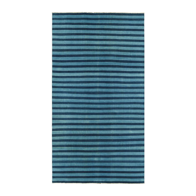 Dhuree Flatweave Cotton Striped Area Rug