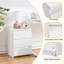 45cm W Bedside Table-1335278417