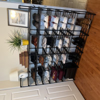 Mavivegue Extra Large Shoe Rack, 8 Tier 4 Rows 72-76 Pairs Big