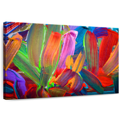 Rayures de couleur abstraite Avery