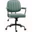 Office Chair, Adjustable For Home & Office, Comfy Seating With Stylish Retro Vibe