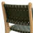 Banda Teak & Woven Leather Counter Height Stool-123280145