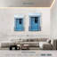 Porte hollandaise Lilie Blue-108622958
