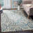 Allenby Performance Geometric Rug-1677174566