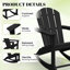 Chaise Adirondack en HDPE-473987053