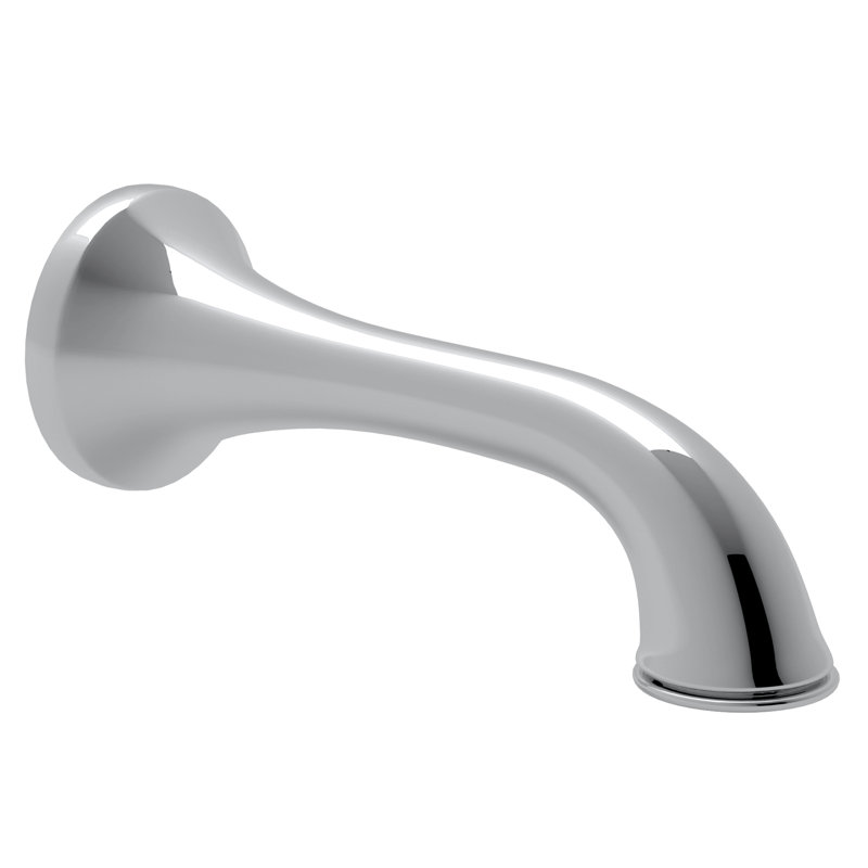 Country Bath Rohl® C2503 Non Diverter Tub Spout, Polished Chrome