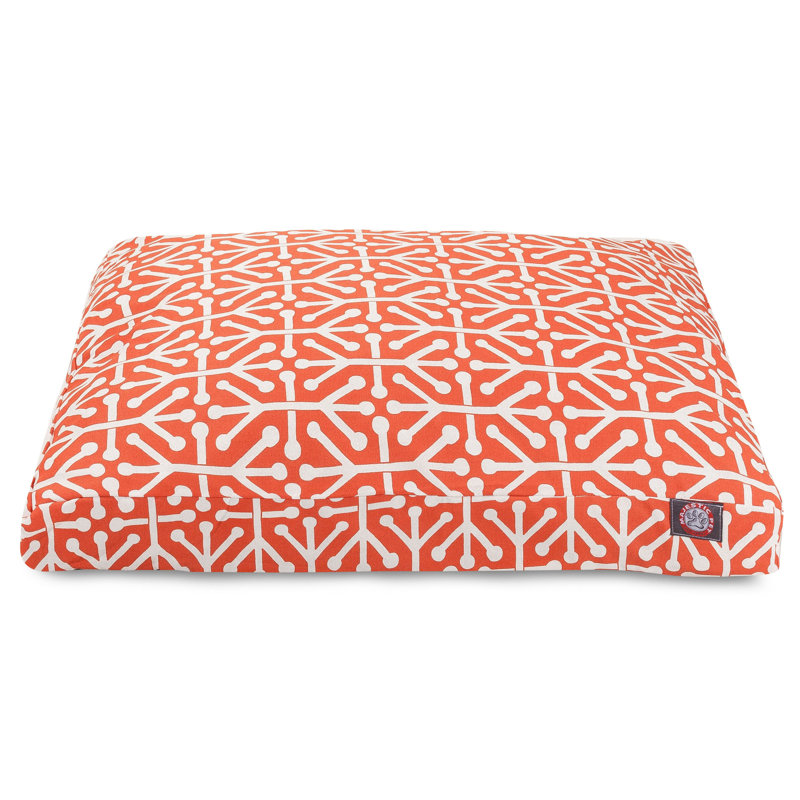 Coussin orthopédique Aruba, Petit (l 20 po x P 27 po x H 4 po) ;, Orange