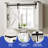 White Cabinet with LED Lights Mirror