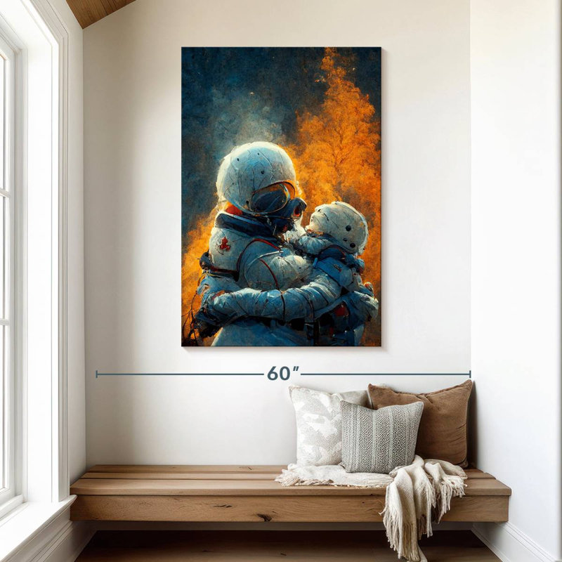 Oberle True Love Means Never Abandoning Someone, 48" H x 32" W