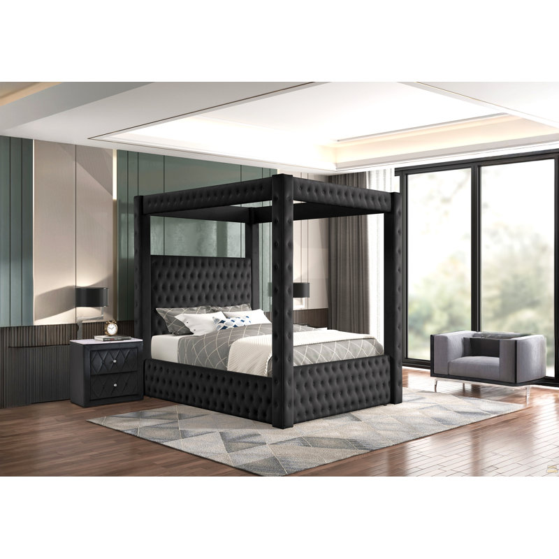 Mobilier de chambre à coucher 1Pc, Noir