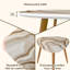 Ensemble de 2 tables basses gigognes Triangle 2 pièces-130624020