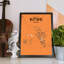 Kitwe City Map - No Frame Print-367258260
