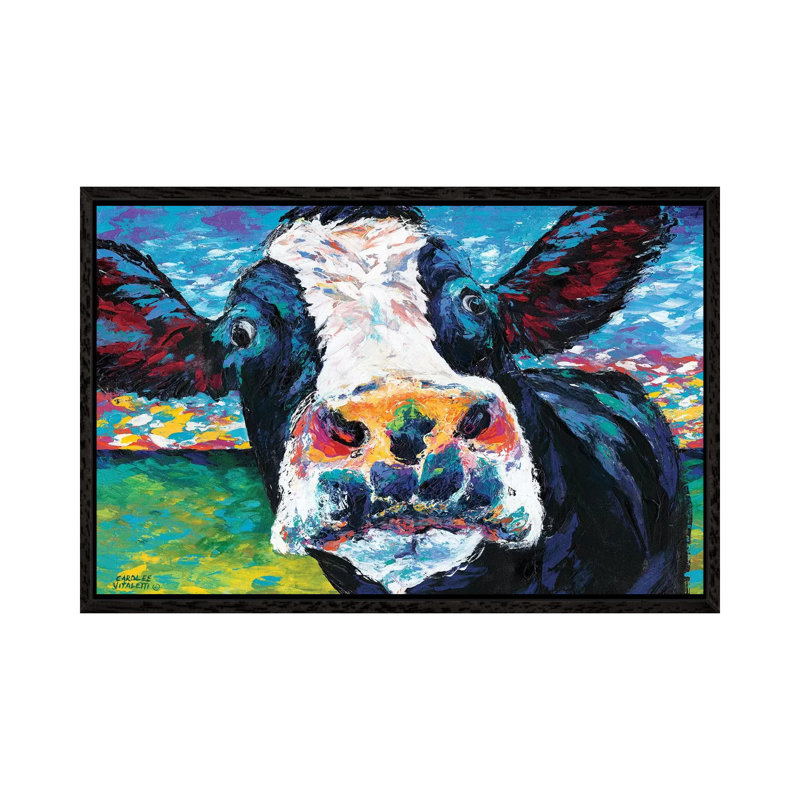 Carolee Vitaletti - Print on Canvas, 152.5 cm H x 101.5 cm W, Black Floater Framed