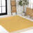 Arriaga Modern Minimalist Mingled Solid Yellow/Cream Indoor/Outdoor Rug-712492312