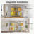 VIPEK X3 Expandable Heavy Duty Clothes Rack Adjustable from 5'2" to 8'(White)