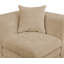 Fauteuil d'angle rembourré Vredenburgh Chenille-112273068