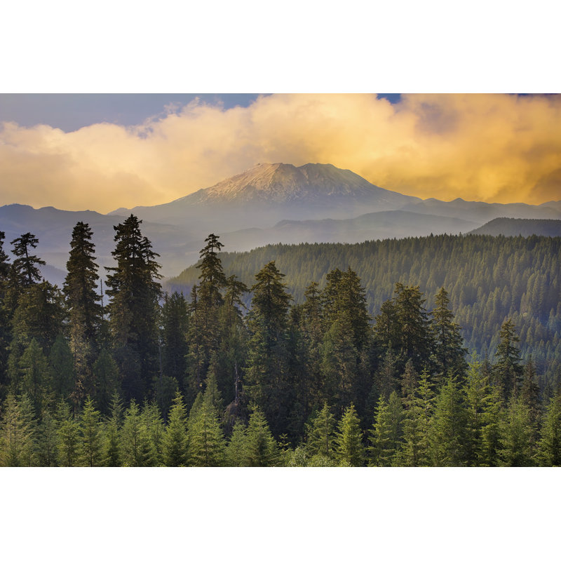 Mount St Helens by JPLDesigns - Wrapped Canvas Print, 20cm H x 30cm W