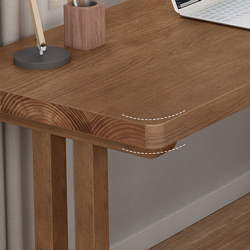 Bureaux rectangulaires modernes en bois de pin massif, H 29,52 po x l 94,48 po x P 23,62 po