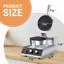 Gaufrier 1200W commercial