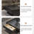 Italian light luxury square stone coffee table-107770682-107770680
