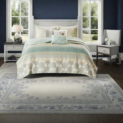 Ensembles de literie en coton Comfort, vert, style chalet confortable